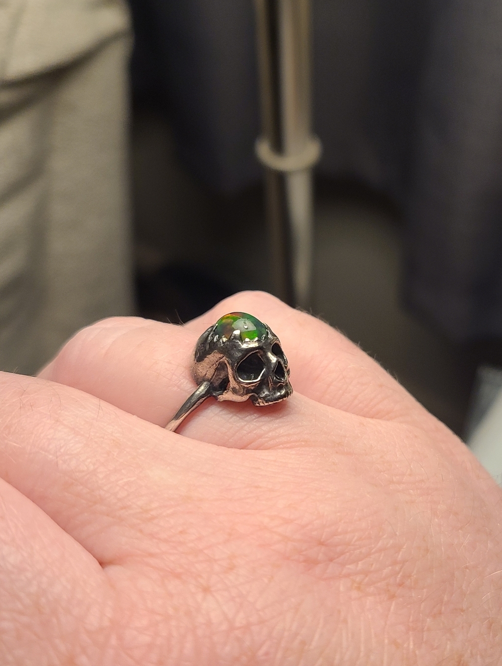 Arcana Obscura Animus Apertus Opal Ring - Picture 4 of 7